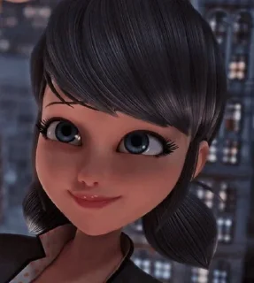 💙 Marinette @Nyion_chan, стикер Telegram 6 из 27