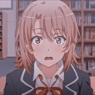 😍 Oregairu Stickers @KissAnime_Stickers_Gallery, стикер Telegram 15 из 20