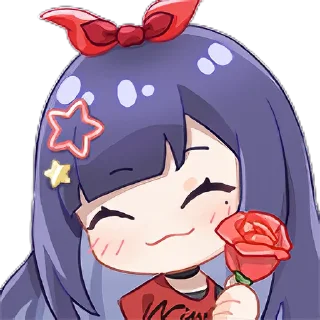 🌹 贝拉, sticker Telegram 5 sur 25