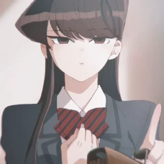 🧃 Komi Shouko | @nanostickers, стікер Telegram 11 з 51