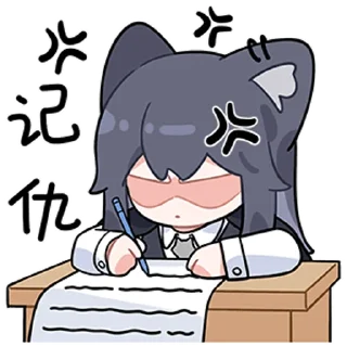 🤔 缄默小娜2 @zhaxia_cn, sticker Telegram 22 sur 80
