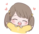 💞 Chubby Girl (Eng) @stickerscar, Telegram sticker 9 of 40