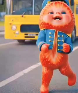 👮‍♀ 🍓ちびいちご💃🏻, стікер Telegram 5 з 9