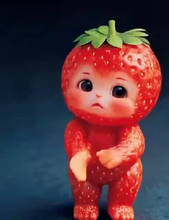 🤠 🍓ちびいちご💃🏻, стікер Telegram 7 з 9