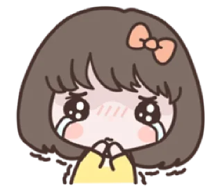 😭 erin pudding | @cutestickers4you, стікер Telegram 8 з 36