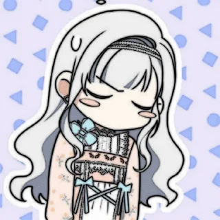 🦋 ‎       ׂ˖ֺ꒰︩︪۫𑁬֢ @tikelcity2's ℒ @eunmillhan ✧✦, Telegram sticker 7 of 50