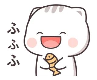 😂 Cutie Cat-Chan Three @bistic, стікер Telegram 8 з 24
