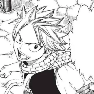 🎬 Natsu Dragneel @souraru @yunoaddict, Telegram sticker 6 of 25