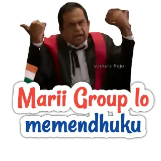 😒 Jaathi Ratnalu Trailer, Telegram sticker 24 of 26