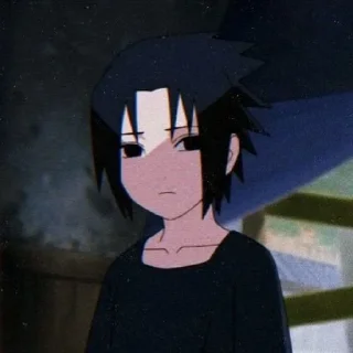 🖤 UchihaSasuke by; @rexakatsuki_bot, sticker Telegram 8 sur 120
