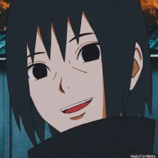 🖤 UchihaItachi by; @rexakatsuki_bot, стікер Telegram 22 з 70
