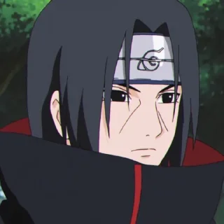 🖤 UchihaItachi by; @rexakatsuki_bot, стікер Telegram 6 з 70