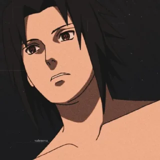 🖤 UchihaSasuke by; @rexakatsuki_bot, sticker Telegram 17 sur 120