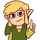 👍 Toon Link Stickers, sticker Telegram 12 sur 15