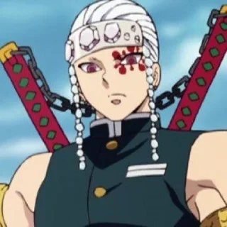 ⛓ Tengen Uzui || @SNKnotee, Telegram sticker 17 of 20