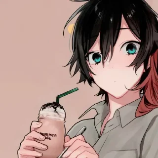 😊 Horimiya Izumi, стикер Telegram 16 из 26