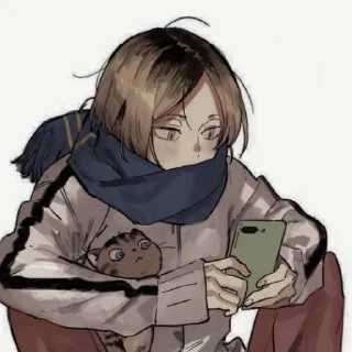 ❄️ —✧ Kenma | @FrostWound, Telegram sticker 9 of 40
