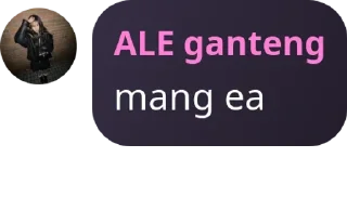 ALE ganteng