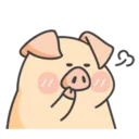 💨 PIGPIG & GuaGua Prt.1-2 (FULL) [英文] @WSZB_Stickers, Telegram sticker 15 of 59
