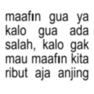 marah mulu