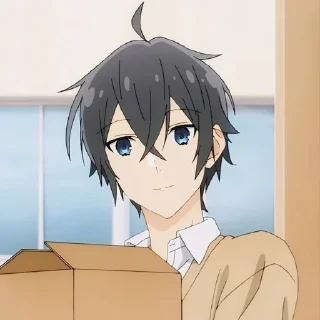 Miyamura Izumi @anime_stickers_alone