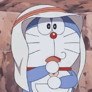 🐱 Doraemon, sticker Telegram 10 sur 25
