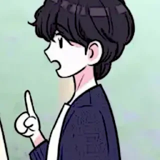 🎬 ㅤ🎀 ⌯ @stickeranimepack ◜𔘓੭, стікер Telegram 5 з 50