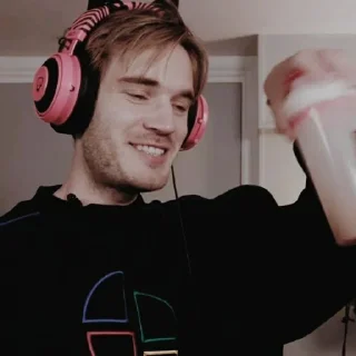 😁 Pewdiepie, Telegram sticker 8 of 40