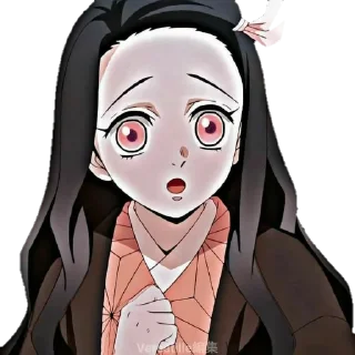 😲 @wallpaper_kid @Anime_Sticker_noob Nezuko Kamado Br, стикер Telegram 21 из 59