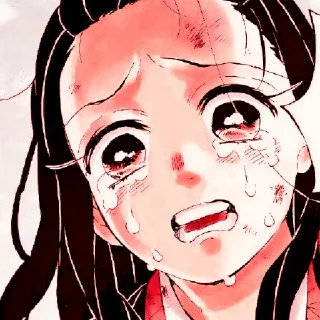 😊 @Anime_Sticker_noob @wallpaper_kid nezuko kamado, Telegram sticker 16 of 95