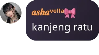 😼 kanjeng ratu asha, стікер Telegram 14 з 37
