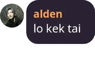 🤨 punya alden, стикер Telegram 23 из 36