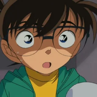 😨 Edogawa Conan @Ran_nee_chan, Telegram sticker 12 of 30