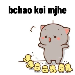 😰 @stickers_gifs_store cute chibi cat❤️✨, Telegram sticker 12 of 95
