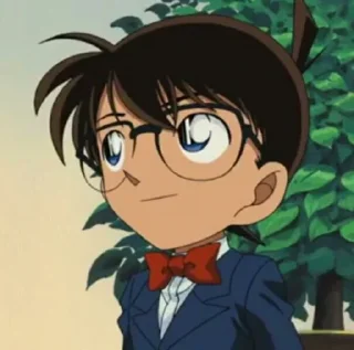 😊 Edogawa Conan @Ran_nee_chan, Telegram sticker 7 of 30