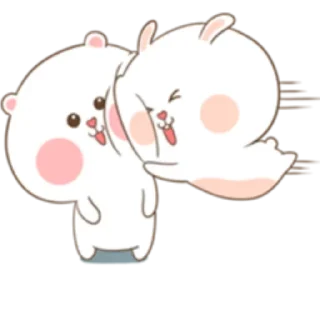 🤗 @Opstickerpacks 💖 Tuagom 🐰, стикер Telegram 18 из 61
