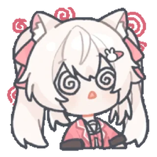 😵‍💫 天才猫猫明风风 @camiyoru, Telegram sticker 9 of 52