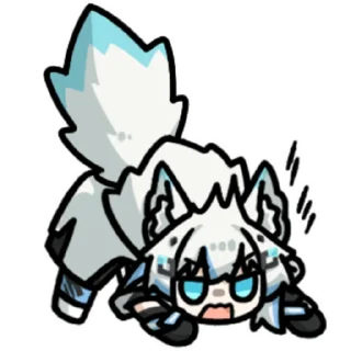 🦷 雪奈狼狼 @zhaxia_cn, sticker Telegram 11 sur 16