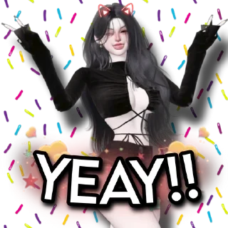 🎉 lalaluv, Telegram sticker 21 of 22
