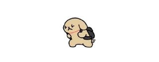 🌟 线条小狗, стікер Telegram 9 з 57