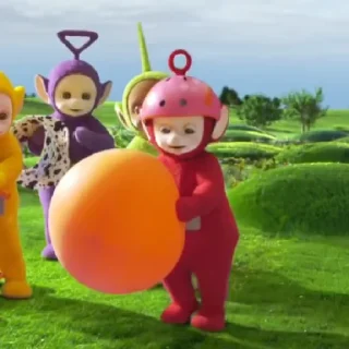 😄 Teletubbies@FUJIAN_GALA, Telegram sticker 7 of 30