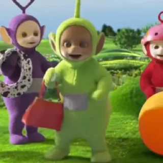 😄 Teletubbies@FUJIAN_GALA, Telegram sticker 9 of 30