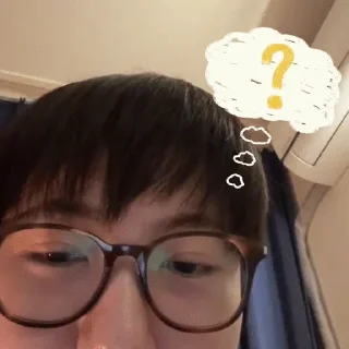 🤔 by @Foxecs, стікер Telegram 11 з 30
