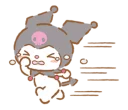 😭 Kuromi, sticker Telegram 9 sur 13