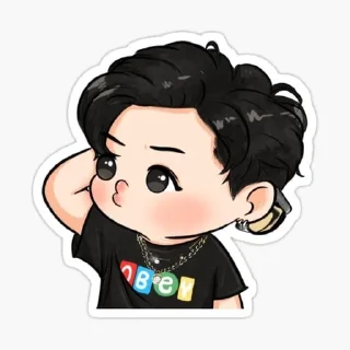 😘 Cute Bangtan, sticker Telegram 7 sur 20