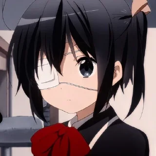 Takanashi Rikka @anime_stickerspack