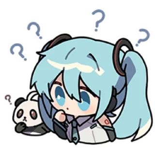 🤔 初音未来2022 @mikupictures, Telegram sticker 13 of 16