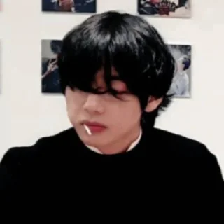 🐯 ⌗、KIM TAEHYUNG — @ycurbaee ๑, sticker Telegram 1 sur 29