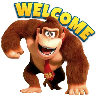 🤗 Donkey Kong Inu, sticker Telegram 8 sur 20