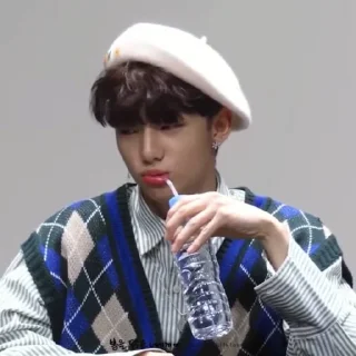 🦙 @inixeyla : hyunjin, sticker Telegram 19 sur 40